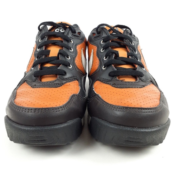 Nike Air Wildwood ACG Sneakers Womens 6.5 Shows Leather Black Brown A031160-800 - Picture 5 of 10